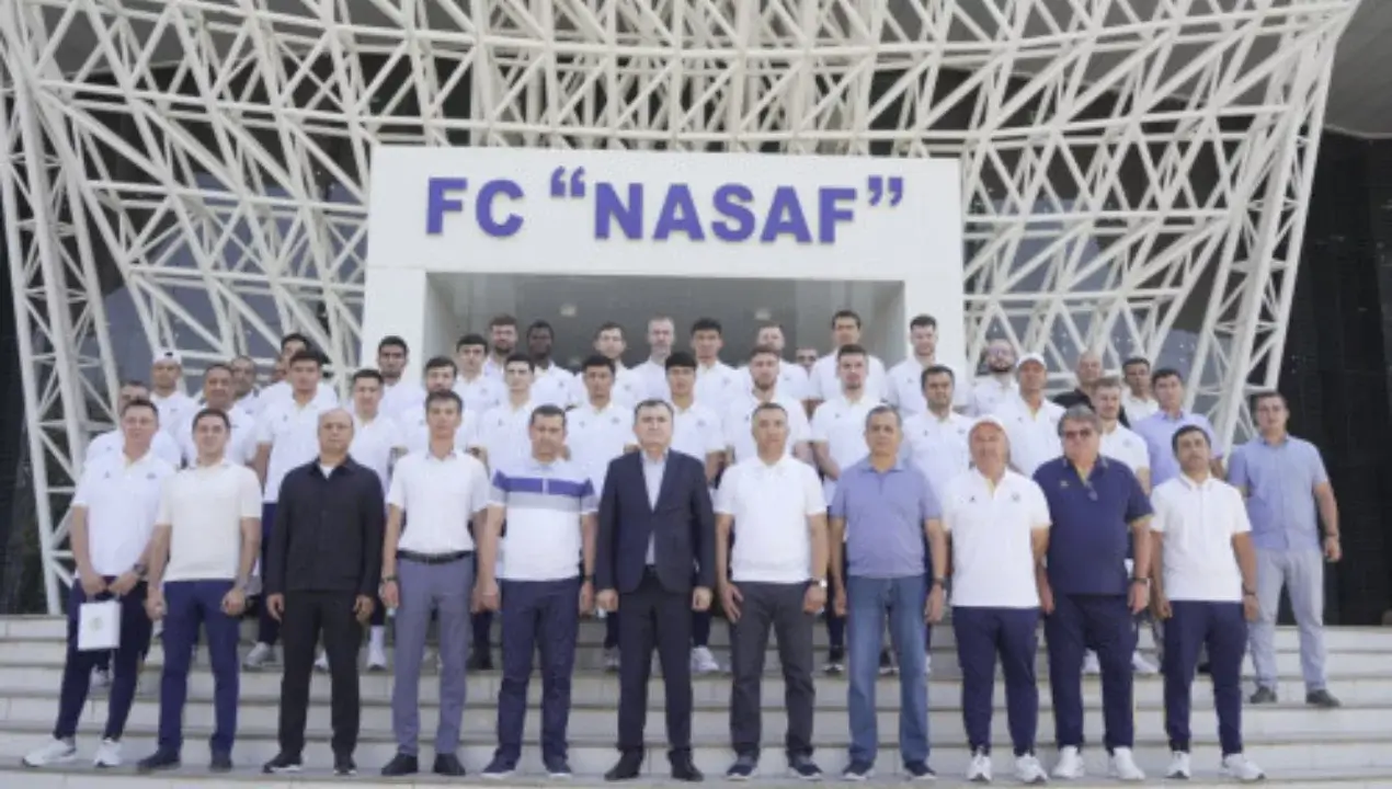 Kaşkaderya bölgesi valisi "Nasaf" takımı ile bir toplantı düzenledi