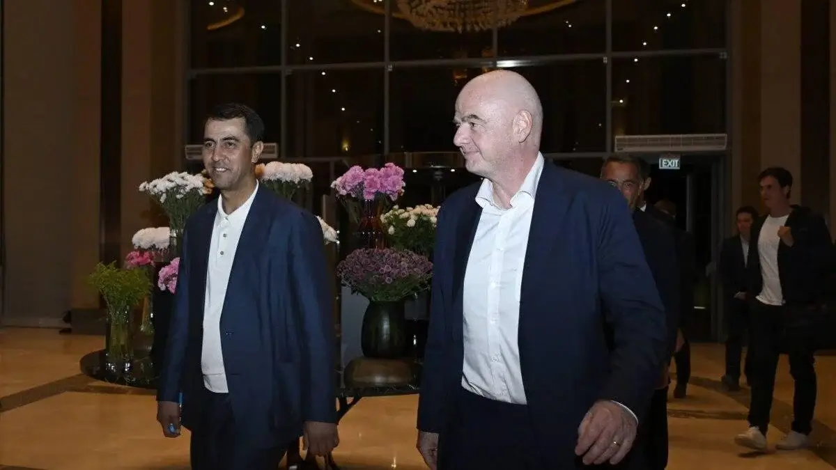 FIFA prezidenti Janni Infantino O‘zbekistonga tashrif buyurdi