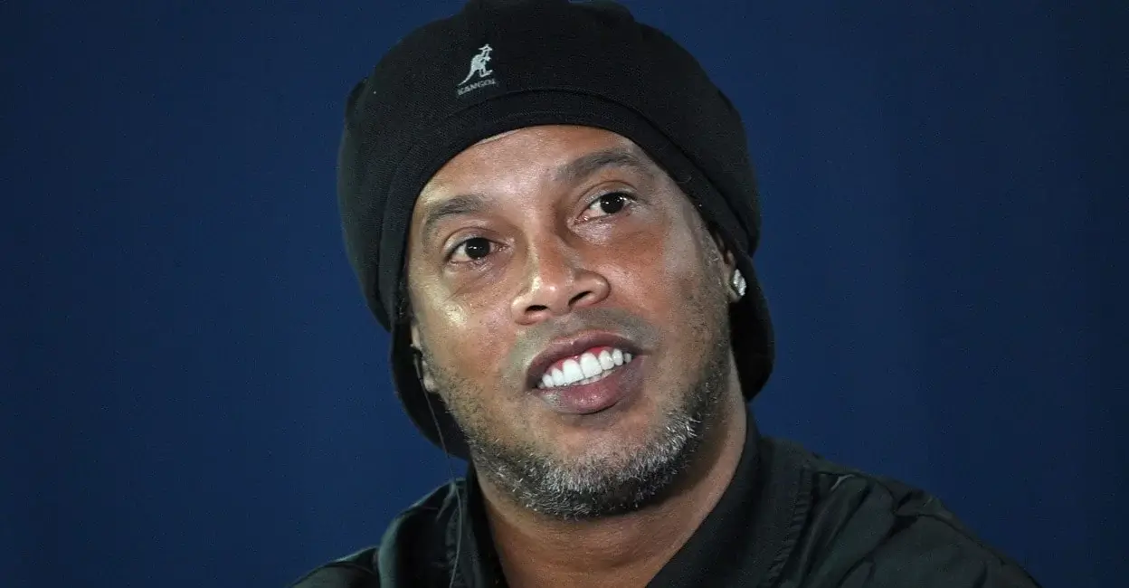 Ronaldinho performs at the Ballon d'Or ceremony