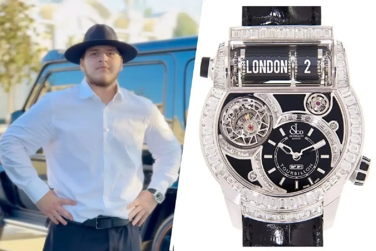 Ramzan Kadyrov'un oğlu Adam, yarım milyon dolar değerinde bir saat taktı