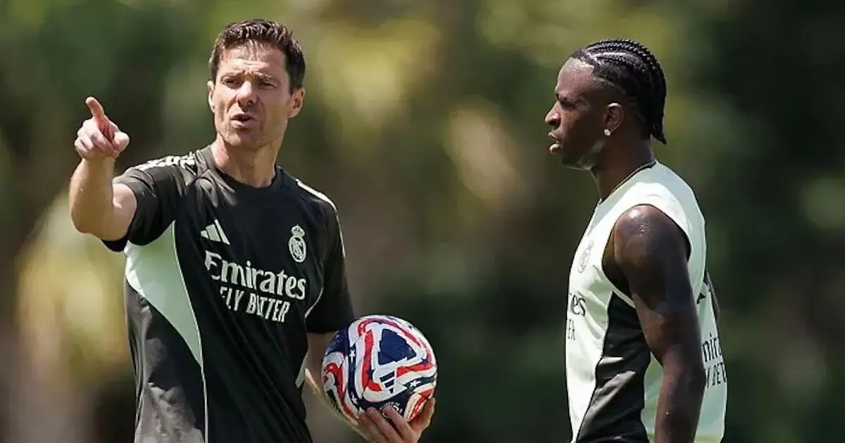 Alonso reacts to reports that Vinicius is leaving Real Madrid