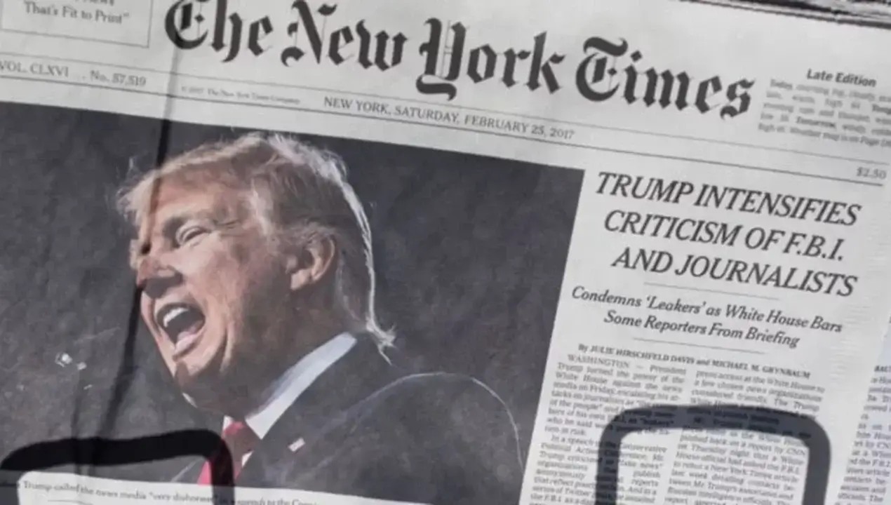 Суд Трампнинг The New York Times’га қарши даъвосини рад этди