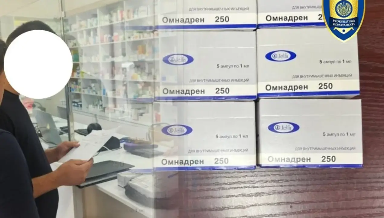 Шифокор рецептисиз кучли таъсир қилувчи дорилар сотган дорихона ходимлари ушланди