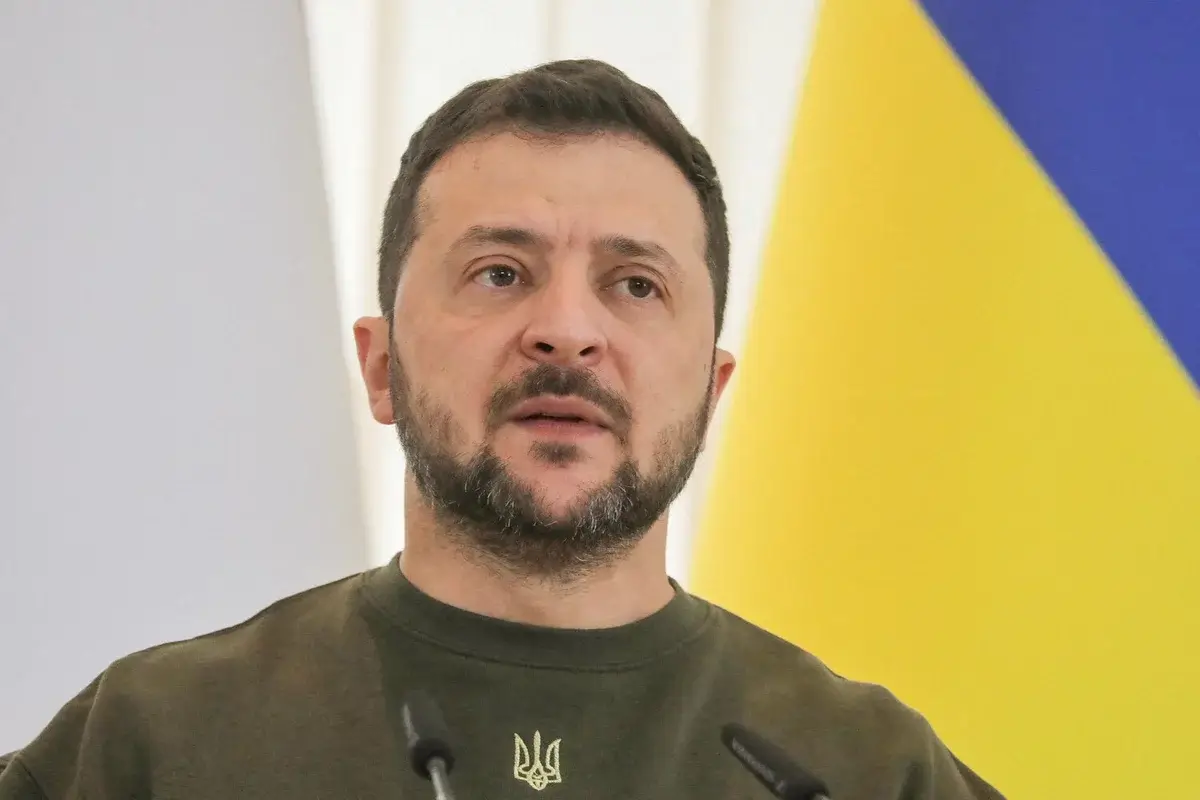 The Ukrainian leader made a statement about his plan to end the war