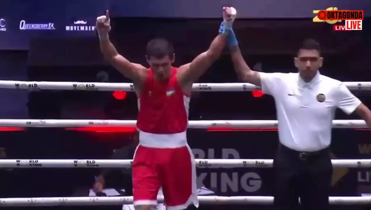 Fazliddin Erkinboyev, güçlü bir rakibi yenerek finale yükseldi