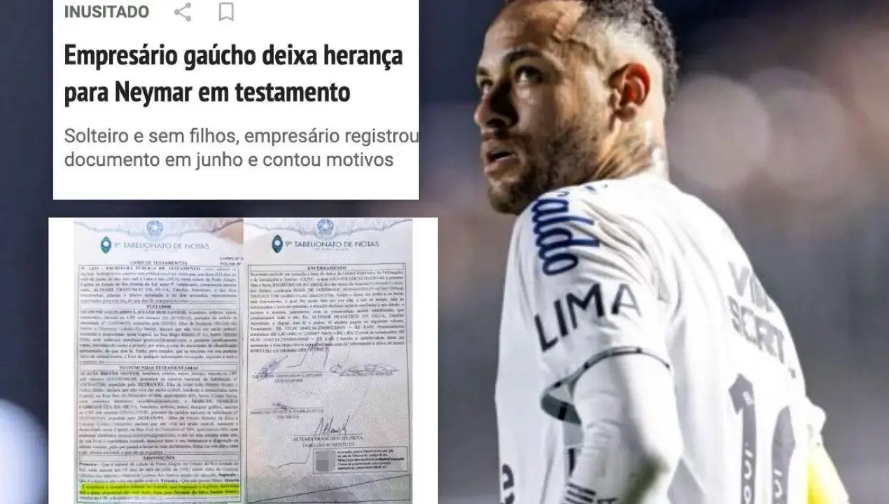 Braziliyalik biznesmen haqiqatdan $1 milliardni Neymarga vasiyat qildimi?