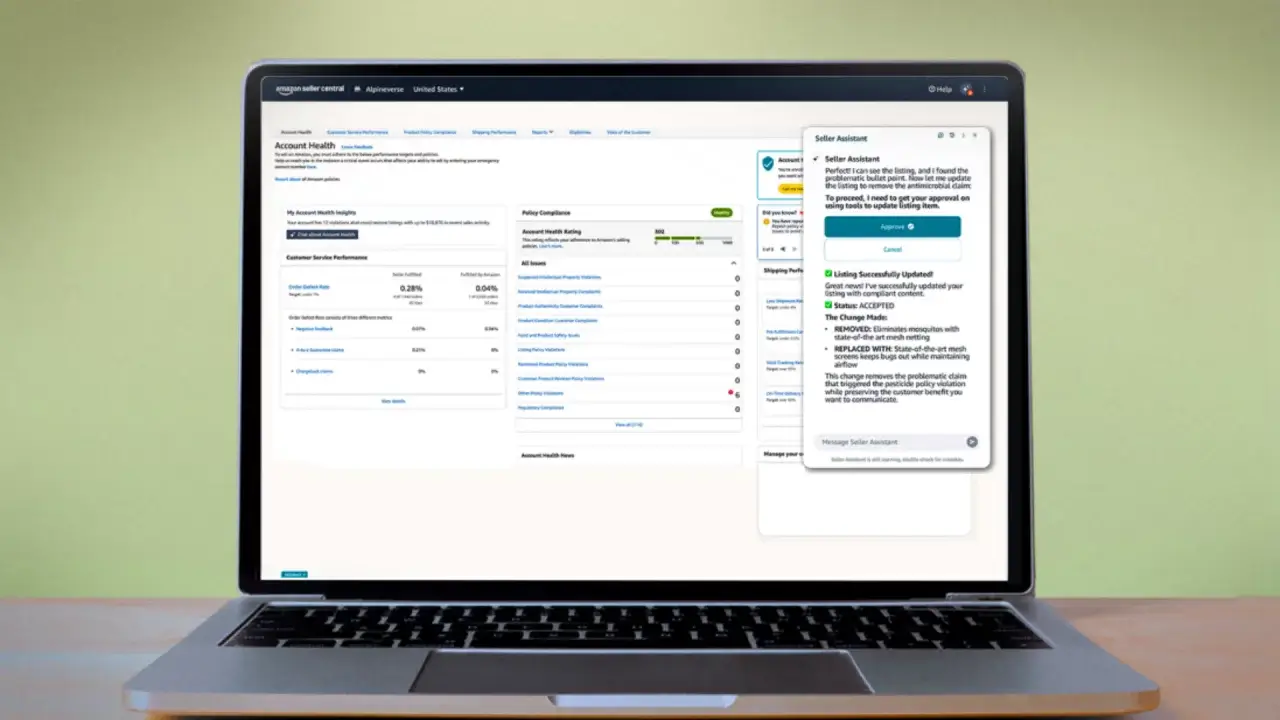 Amazon launches new AI agent to support marketplace sellers