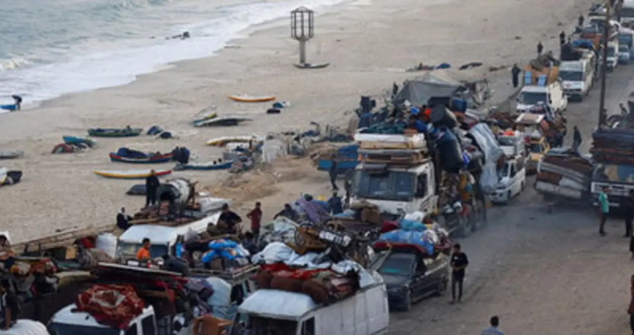 More than half a million residents left Gaza