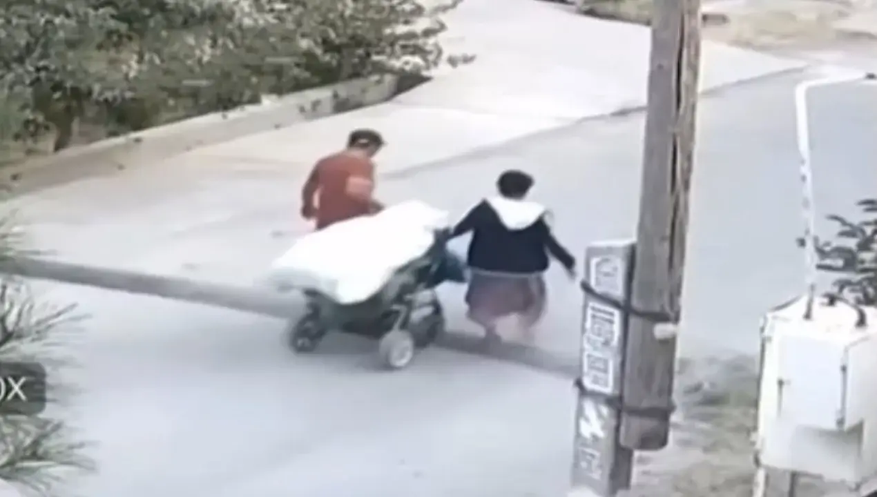 A man carrying a body in a cart was detained in Samarkand (video)