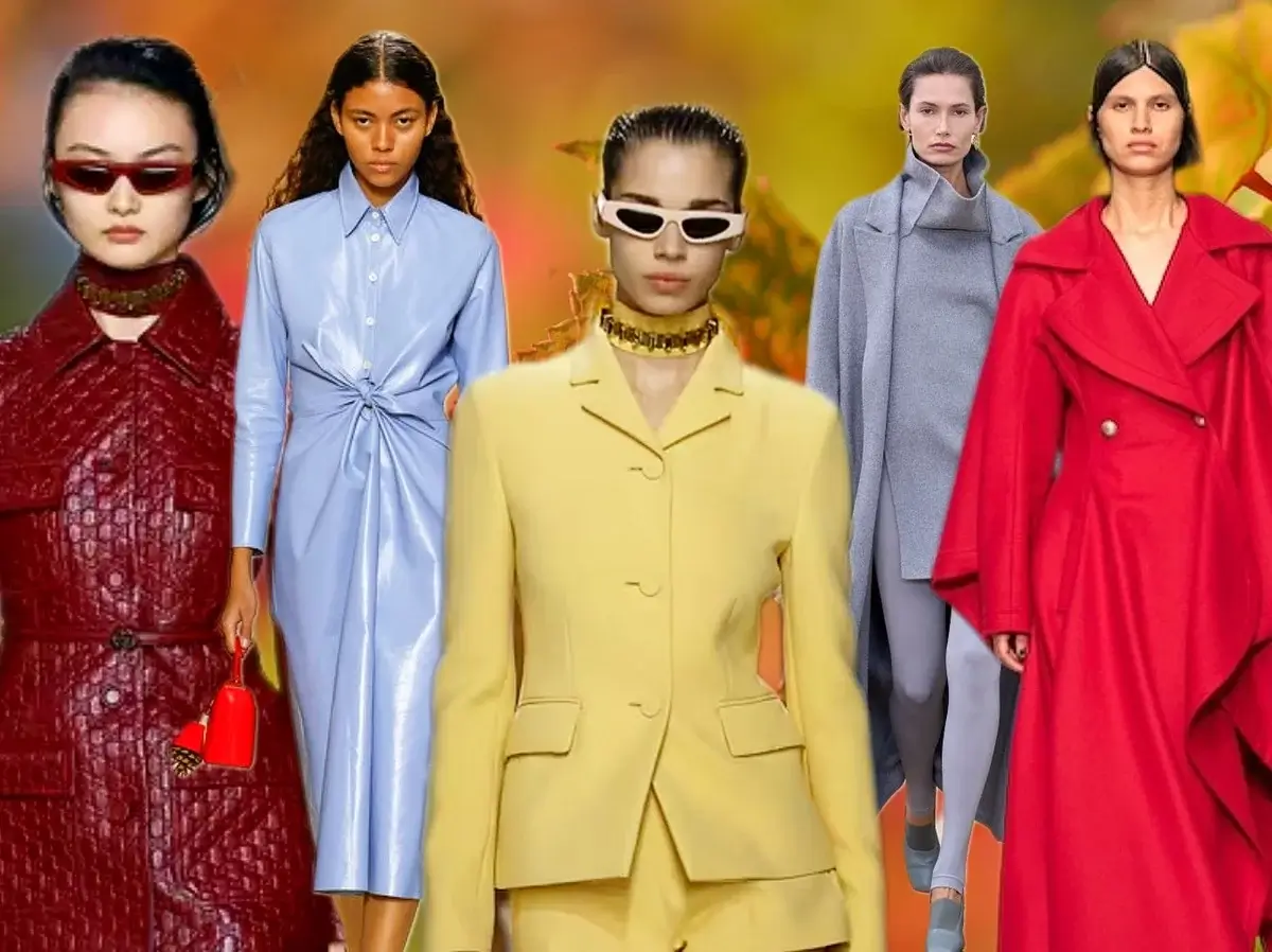 in the 2025 autumn-winter season, seven main inspirational colors will be in fashion