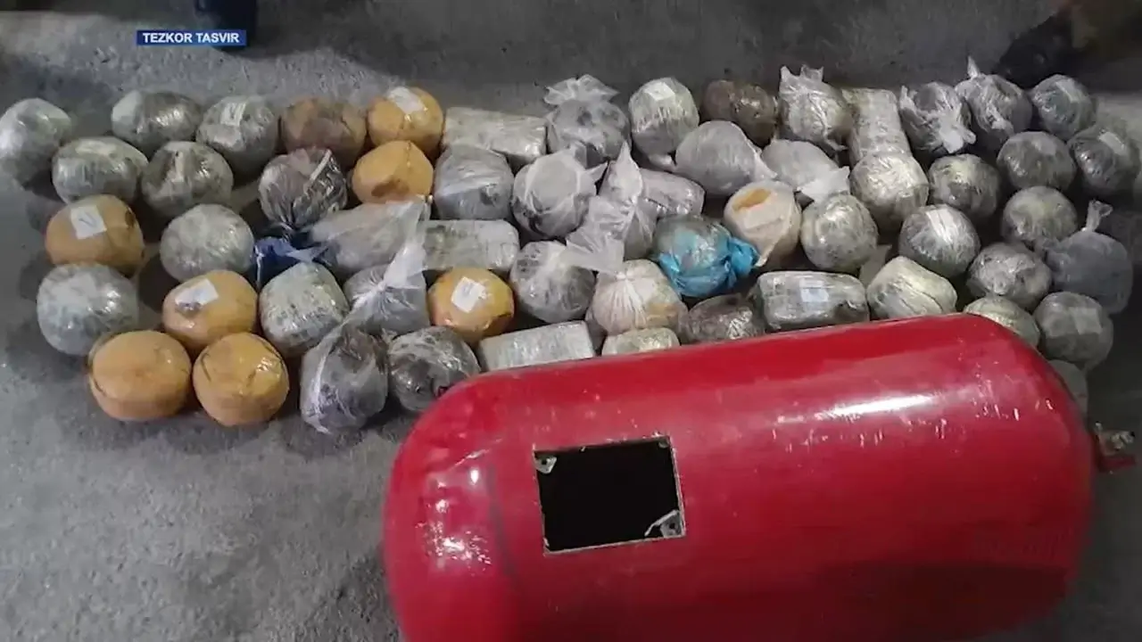 66 kg of narcotics imported from Tajikistan were seized