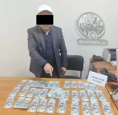 Фарғонада газ таъминоти раҳбари 10 минг доллар пора билан ушланди