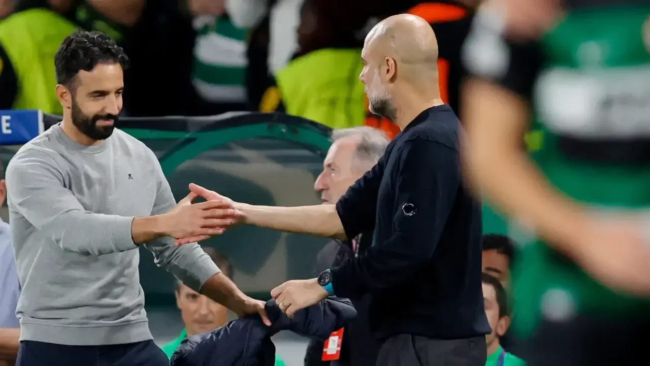 Ruben Amorim: Comparing with Guardiola is a funny situation