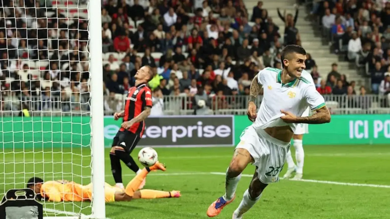 Nice – Roma maçında Romalılar üstün geldi