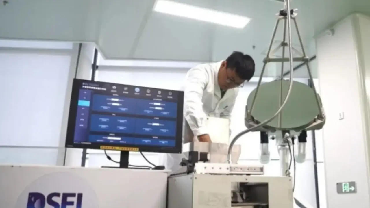 China demonstrated the first device for casting bricks from lunar soil