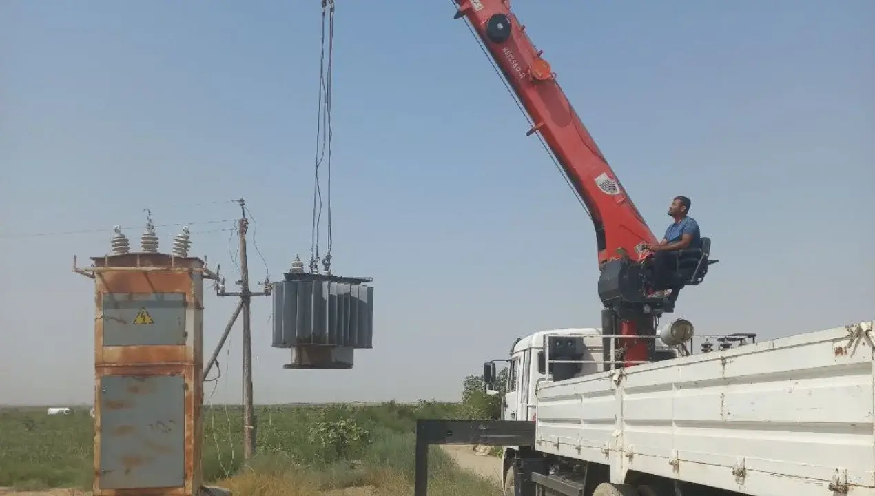 Elektr energiyadan qarzdor fermerning transformatorlari xatlandi