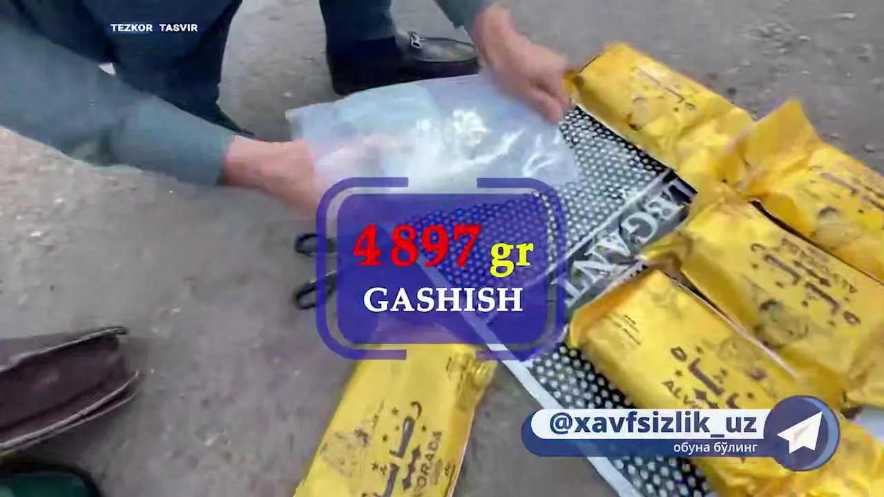 Afg‘onistondan keltirilgan narkotik moddaning tarqalishiga chek qo‘yildi