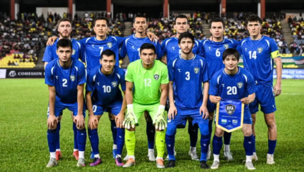 Uzbekistan fought hard against Uruguay but missed the chance