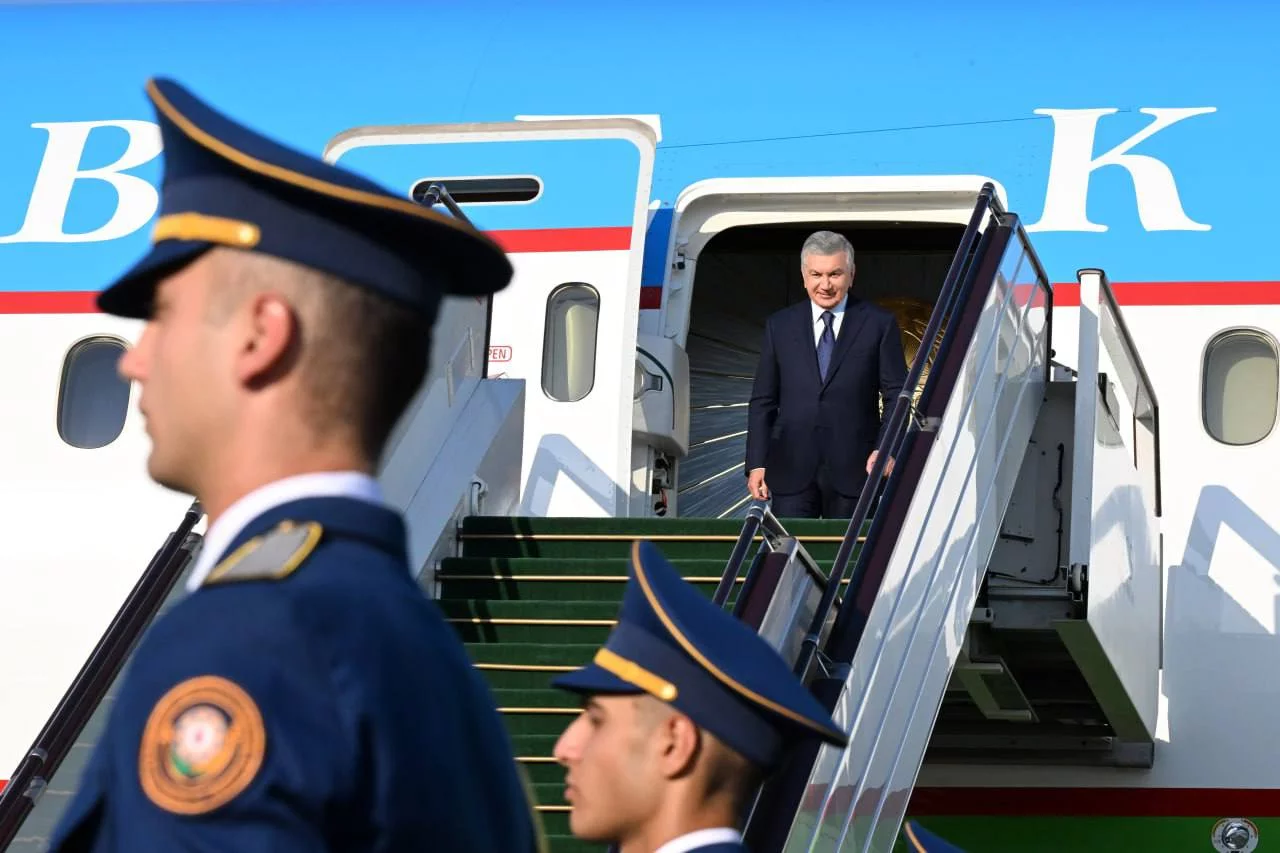 Mirziyoyev in Gabala: working visits and meetings before the OTS summit