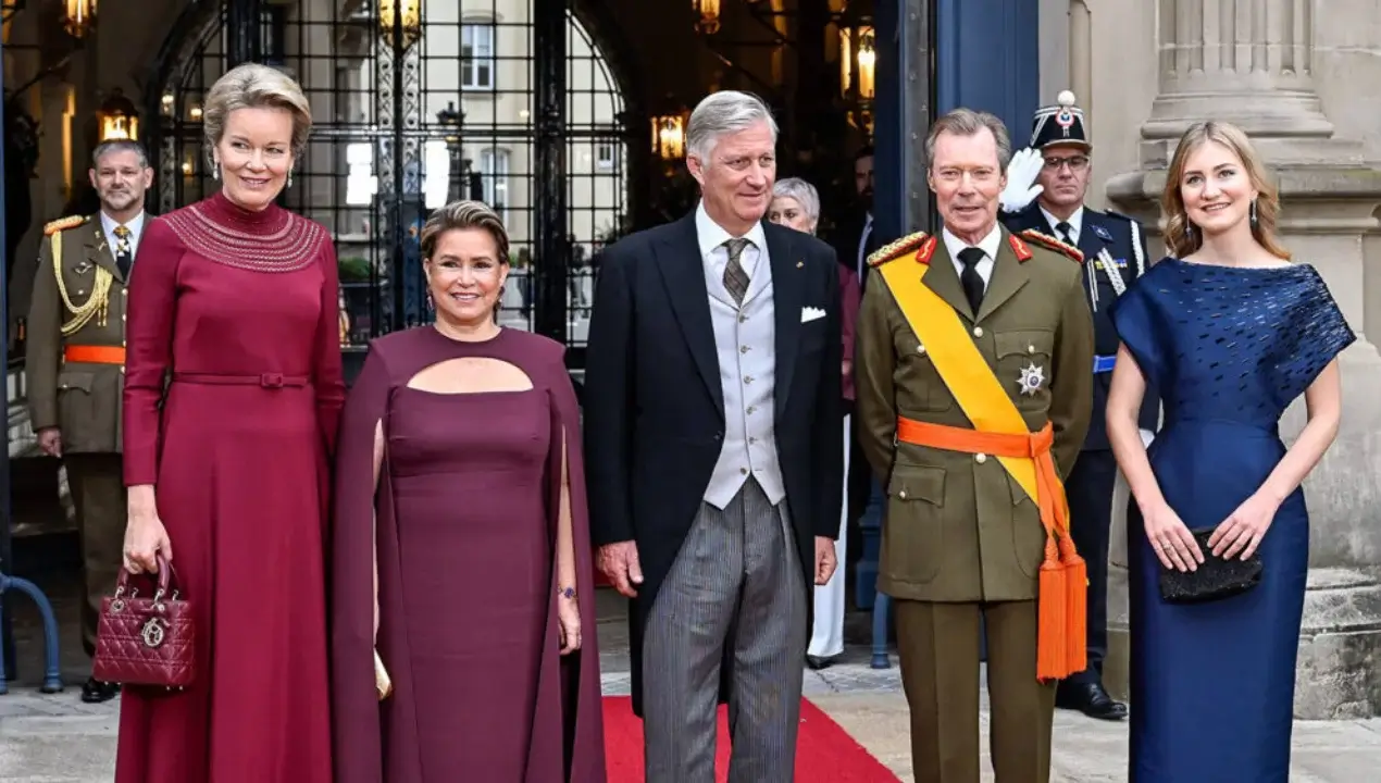 The abdication ceremony took place in Luxembourg