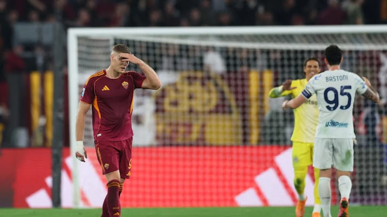 Inter defeated Roma by a narrow margin