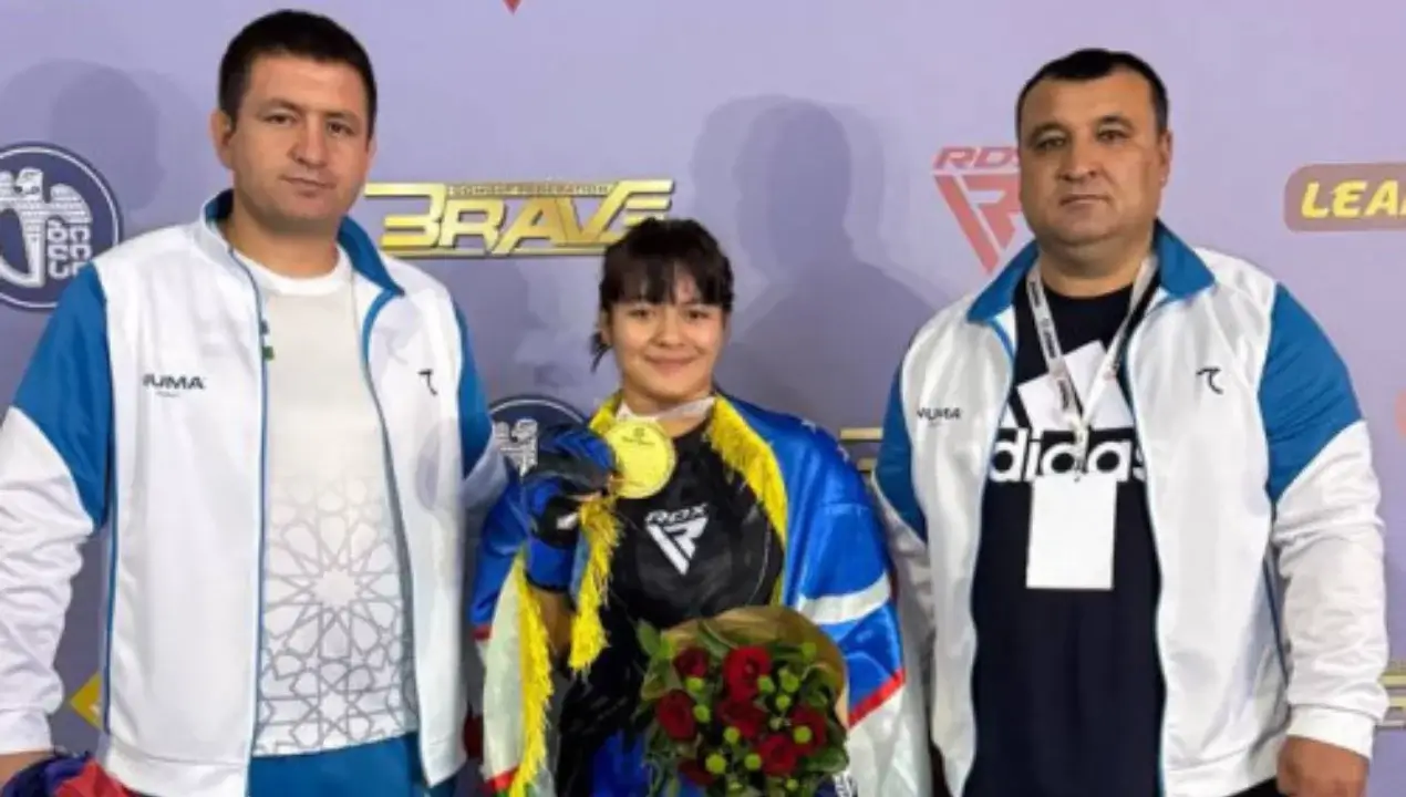 Шахсанем Аманиязова ММА жаҳон чемпионлигини қўлга киритди!