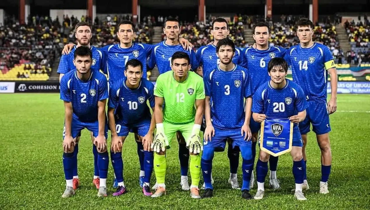 Uzbekistan – the only team representing Central Asia