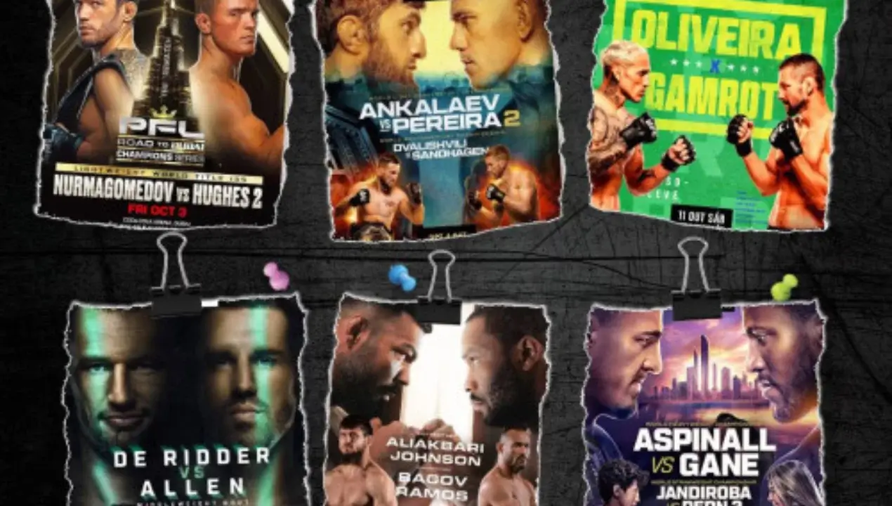 Ekim ayı MMA'da süper dövüşlerle dolu olacak