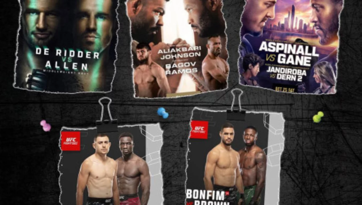 UFC’ning kuzgi marafoni: oktagonda katta janglar ketma-ketligi boshlanmoqda