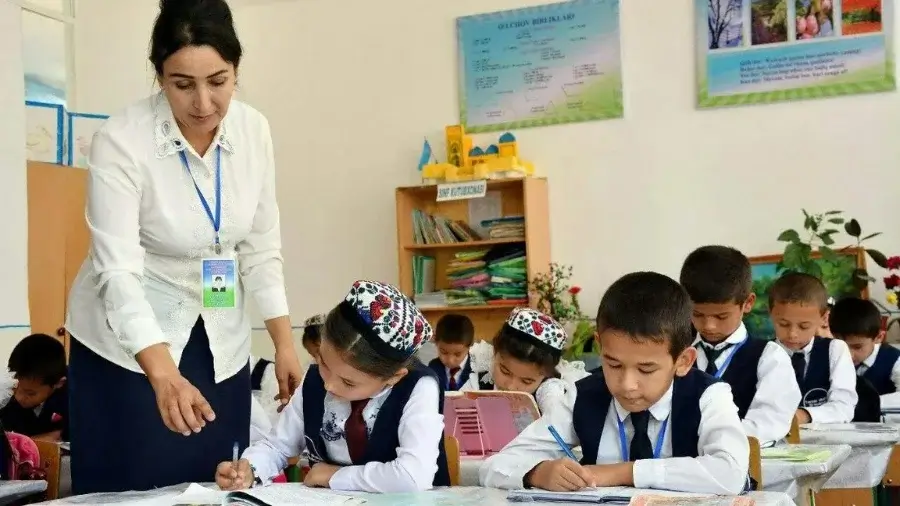The number of teachers in Uzbekistan has grown dramatically over the past 10 years