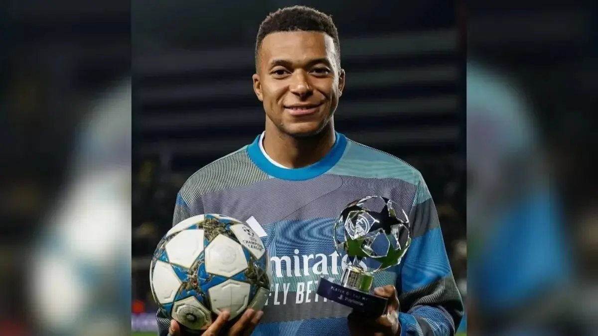 Mbappe became the best player of the 2nd round of the Champions League
