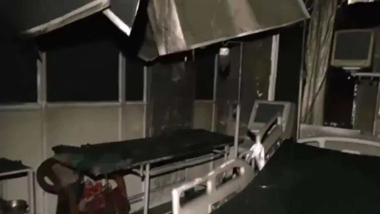 9 people died as a result of a fire in an Indian hospital