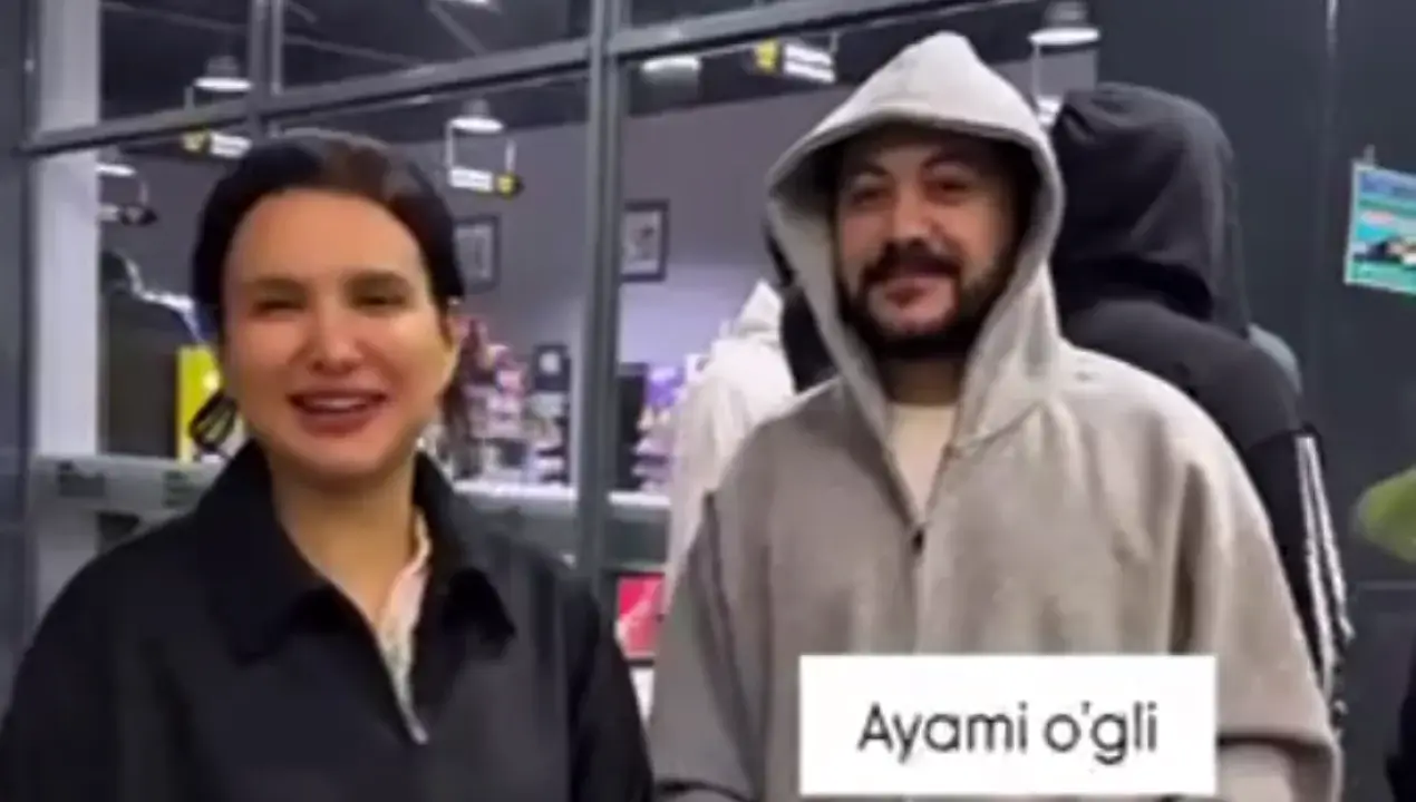“Сын” и “падчерица” Юлдуз Усмановой случайно встретились (видео)