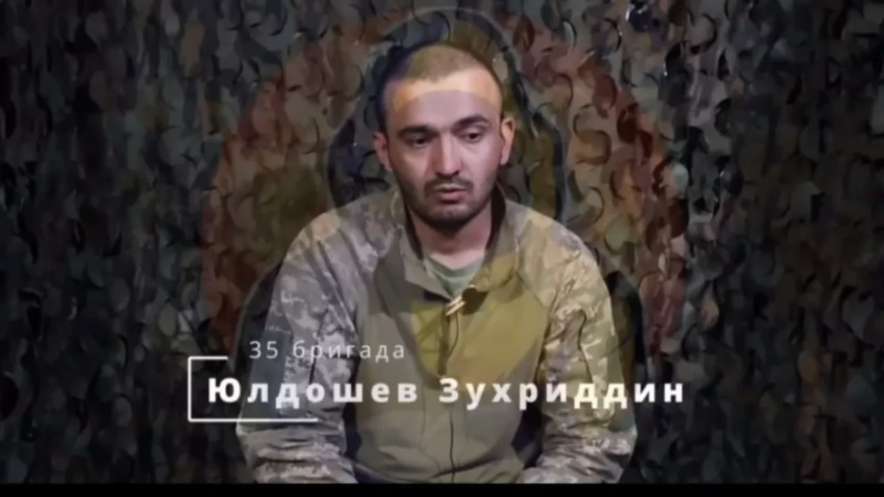 An Uzbek citizen who fought on the Russian side was taken prisoner in Ukraine