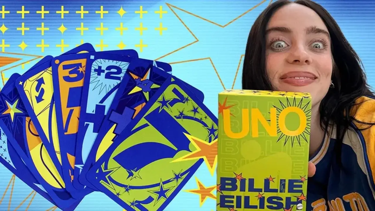 Billie Eilish'ten trend olan bir UNO kart oyunu sürümü!