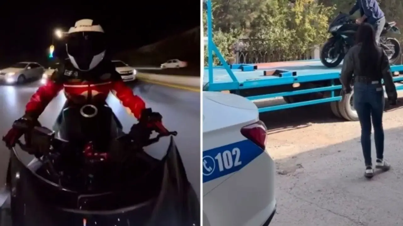 “Mototsiklchi qiz” 3 sutkaga qamaldi