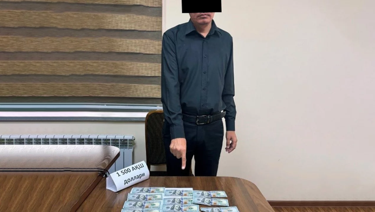 Ohangaronda 1500 dollar olgan yuriskonsult tezkor reydda qo‘lga tushdi