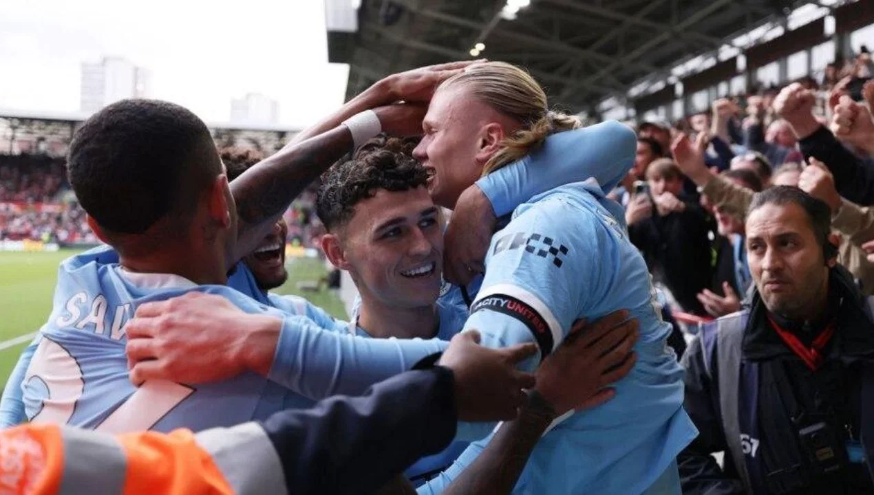 "Manchester Siti" mehmonda "Brentford"ni mag‘lub etdi (video)