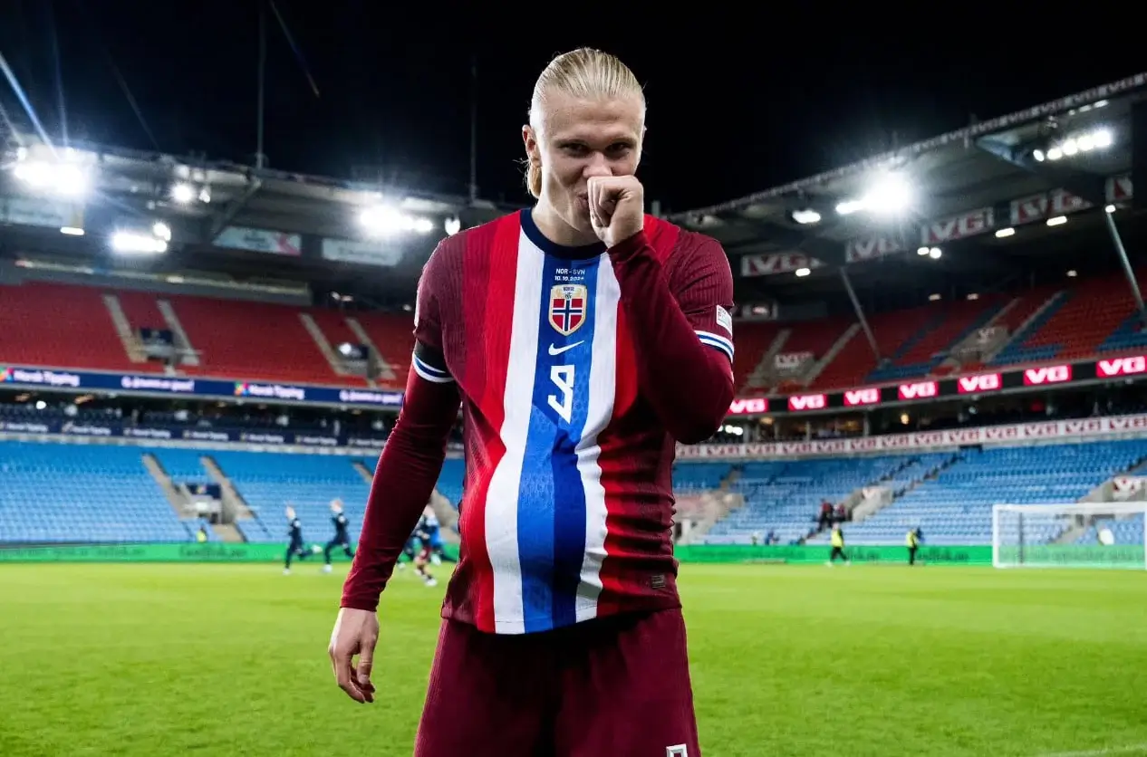 Erling Holand jahon futbolida yangi rekord o‘rnatdi