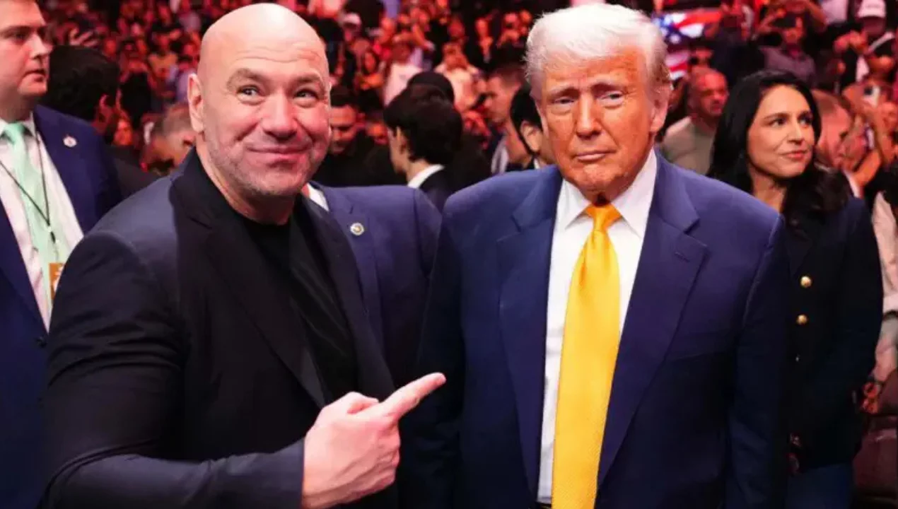 There will be a big UFC show at the White House on Trump's birthday