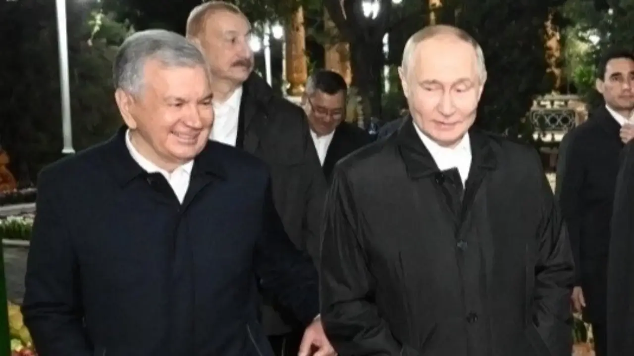 Mirziyoyev, Putin'le telefonda görüştü