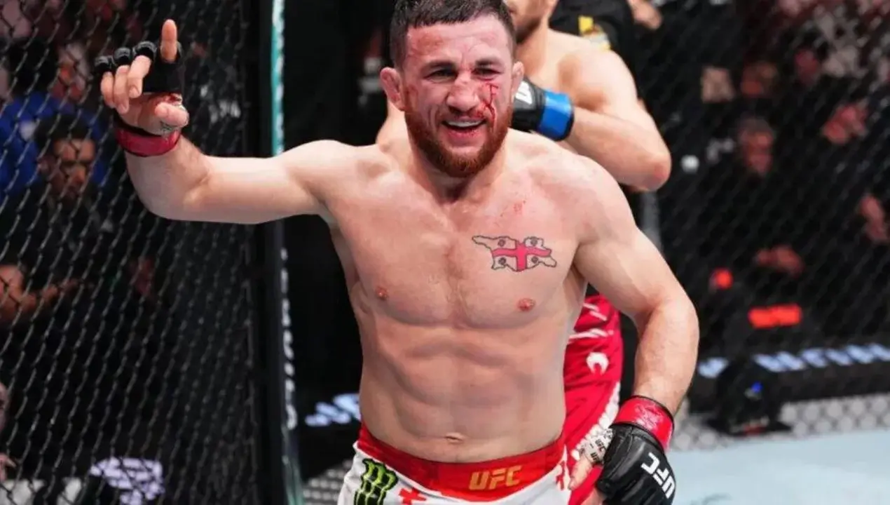 Merab Dvalishvili defended the belt again - unanimous decision
