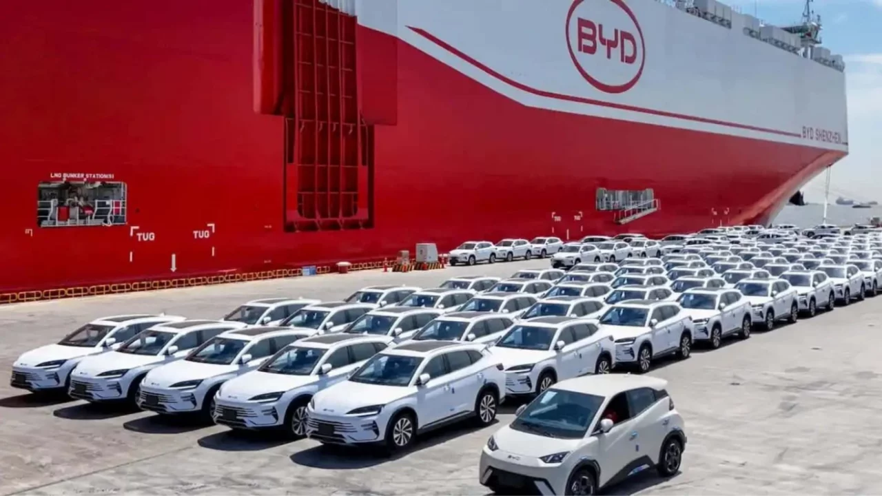Buyuk Britaniyada BYD kompaniyasi sotuvi 880 foizga oshdi