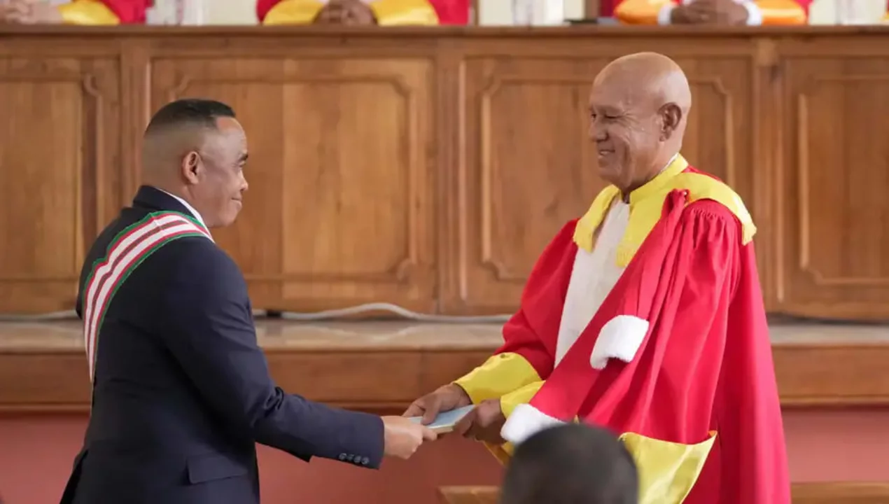 New president sworn in after military coup in Madagascar