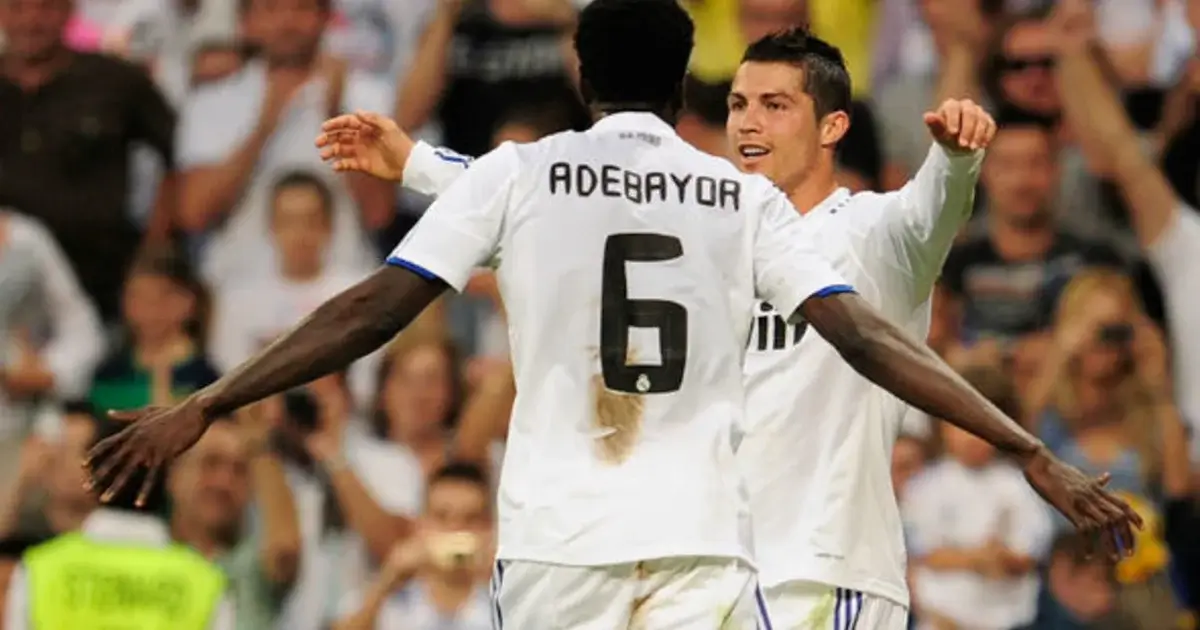 Adebayor, Ronaldo'yu Messi'den daha üstün görüyor