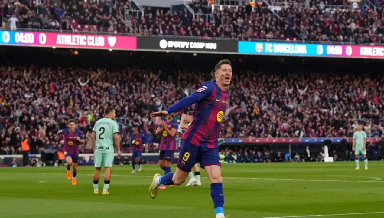 «Барселона» «Атлетик»ни йирик мағлубият билан ортда қолдирди