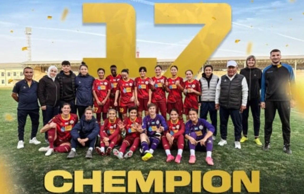 "Севинч" 17 карра Ўзбекистон чемпиони унвонини қўлга киритди