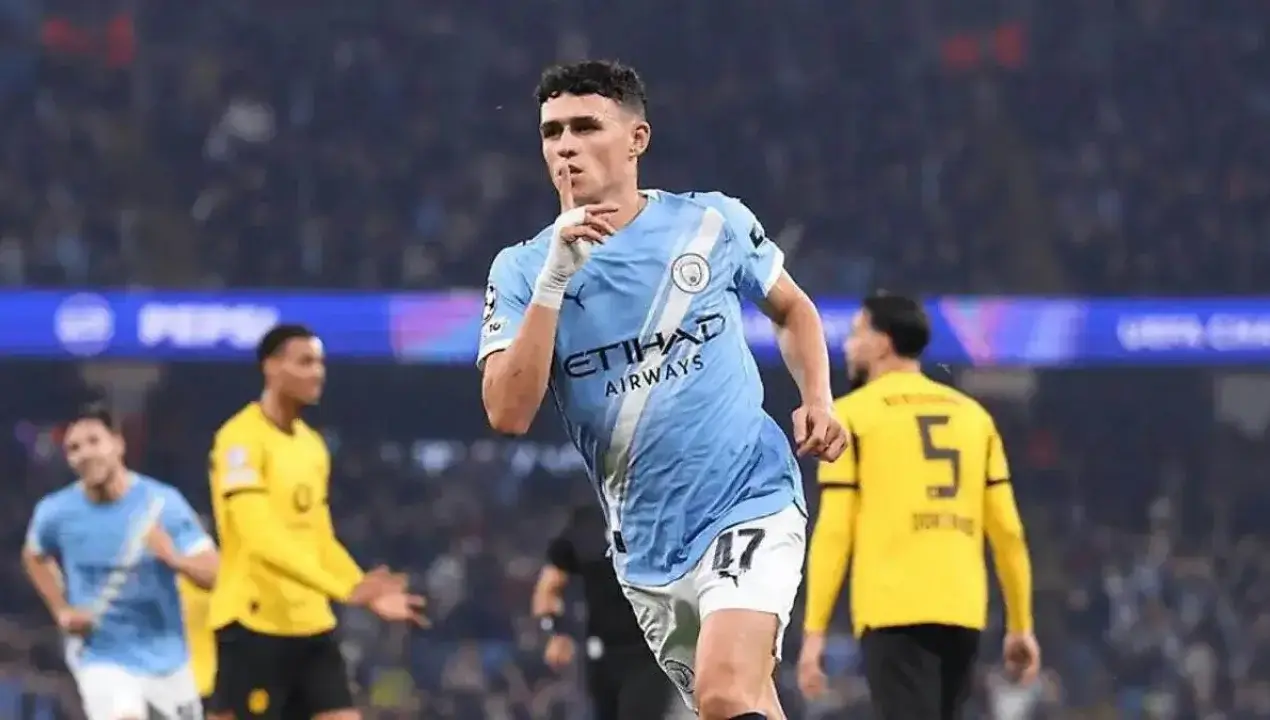 Fil Foden Chempionlar ligasida haftaning eng yaxshi futbolchisi deb topildi