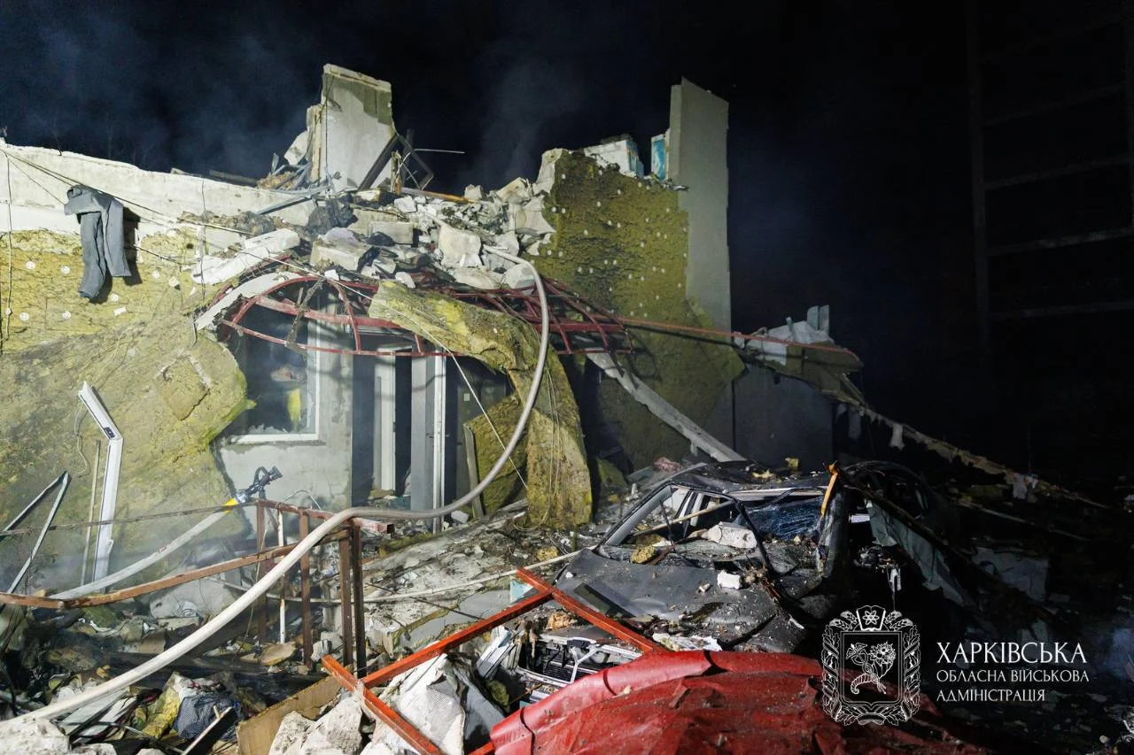 Тинч Харкивга шафқатсиз ҳужум: “Герань-2” дронлари вайронагарчилиги