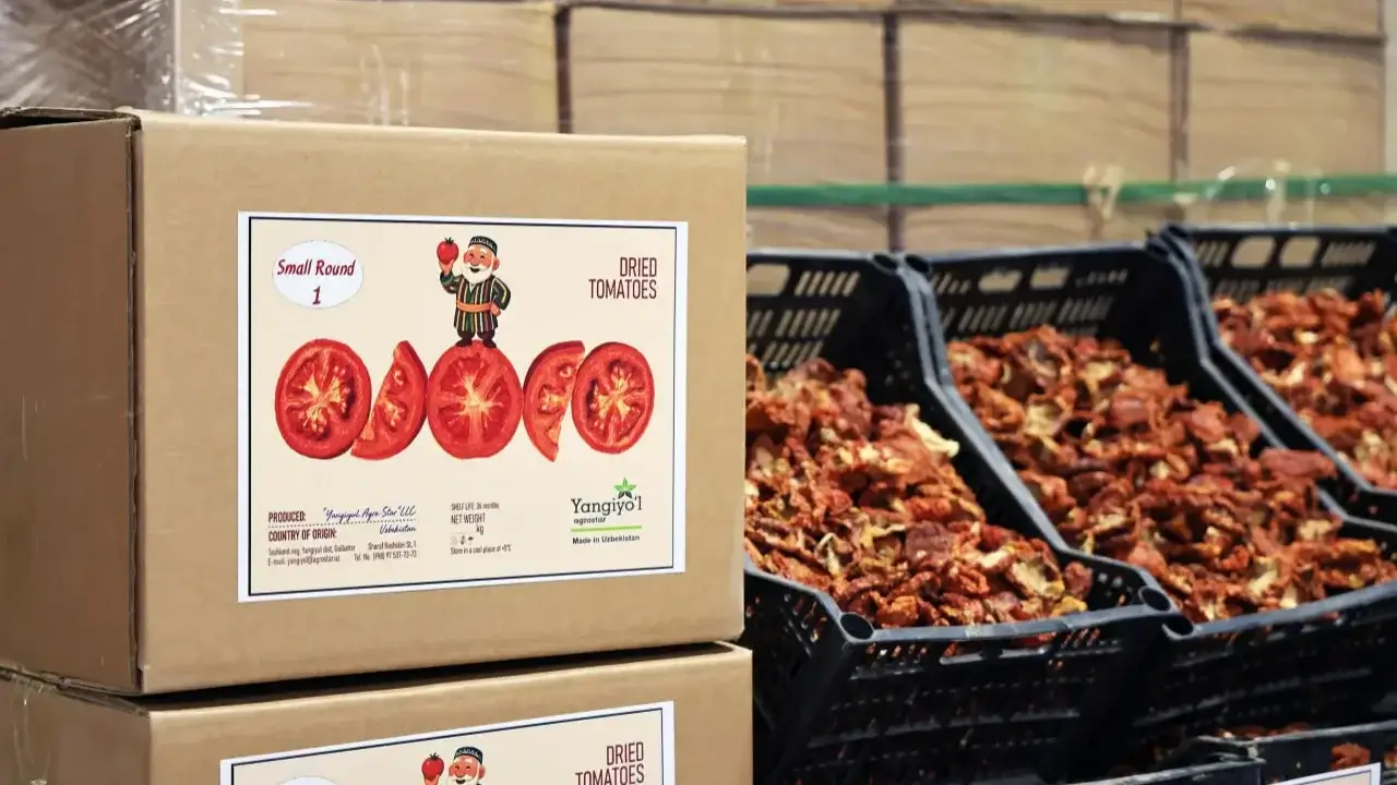 Özbekistan'da yetiştirilen domates salçası artık İtalya'da satılıyor
